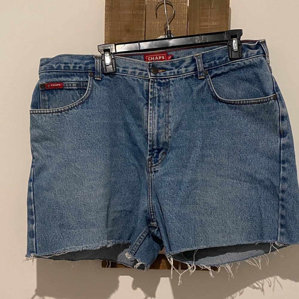 Chaps Men's Blue Jean Shorts